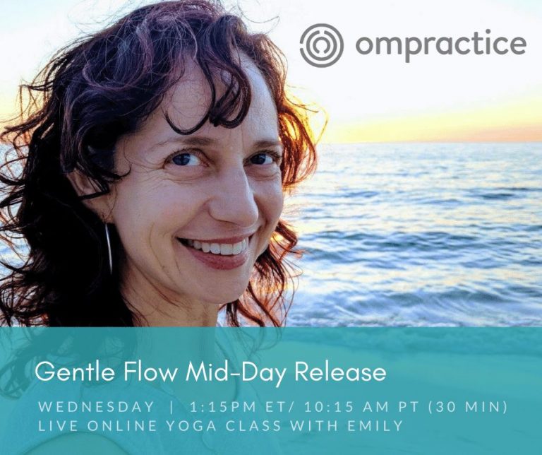 Gentle Flow Mid Day Release 30 Min W Emily Wed 1 15pm Et 10